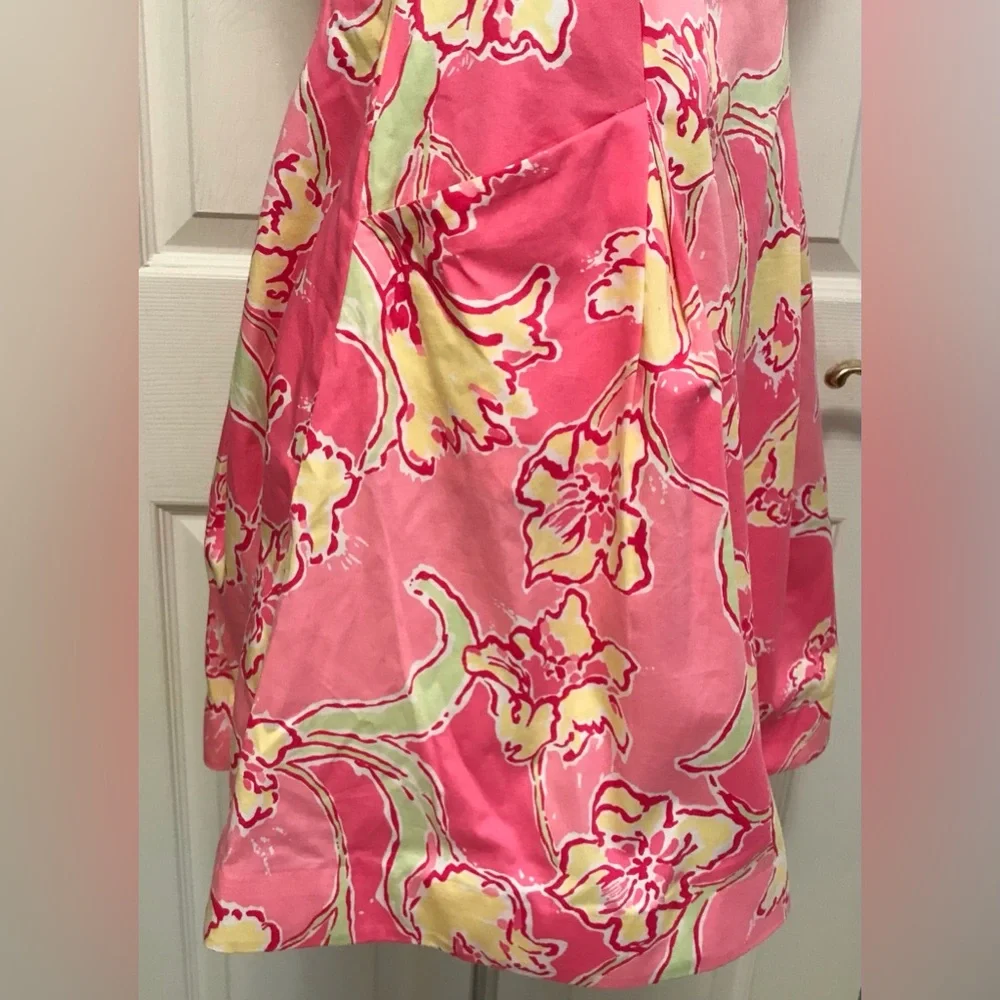 Lilly Pulitzer Blossom Dress Hotty Pink Day Lilly - Picture 12 of 16